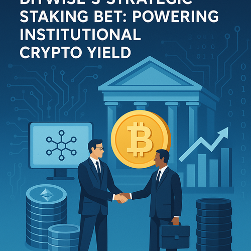 Bitwise's Strategic Staking Bet: Powering Institutional Crypto Yield