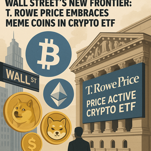 Wall Street's New Frontier: T. Rowe Price Embraces Meme Coins in Crypto ETF