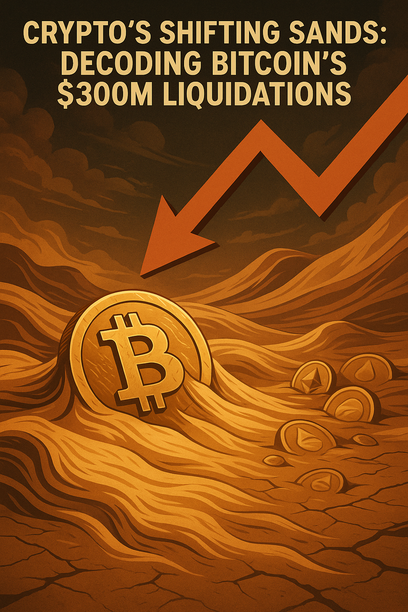 Crypto's Shifting Sands: Decoding Bitcoin's $300M Liquidations